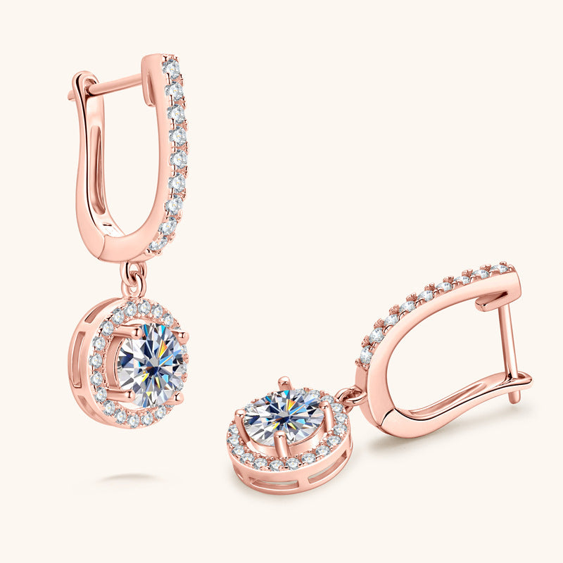 Diamond Earrings Earrings Special-interest Design Light Luxury High-end Sense