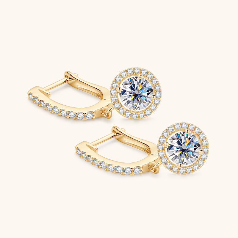 Diamond Earrings Earrings Special-interest Design Light Luxury High-end Sense