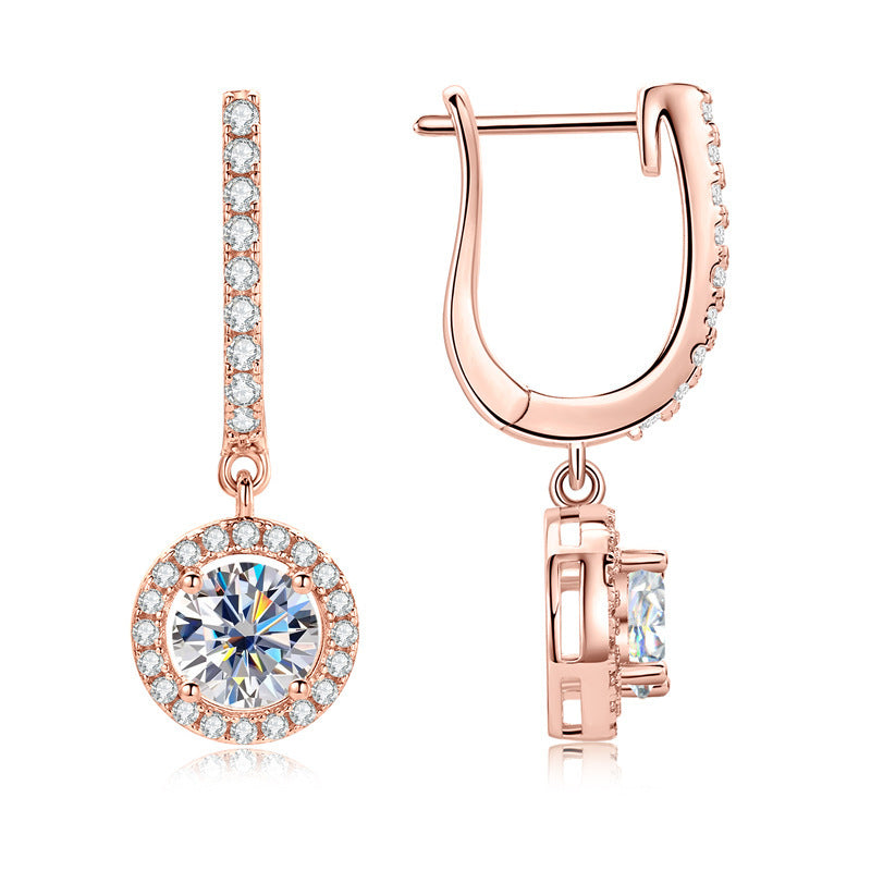 Diamond Earrings Earrings Special-interest Design Light Luxury High-end Sense